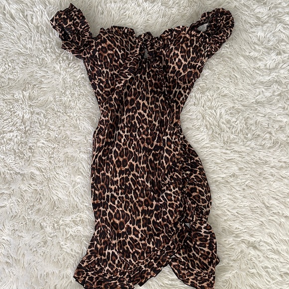 Tiger Mist Leopard Kaisha Dress XS Small - Picture 3 of 5